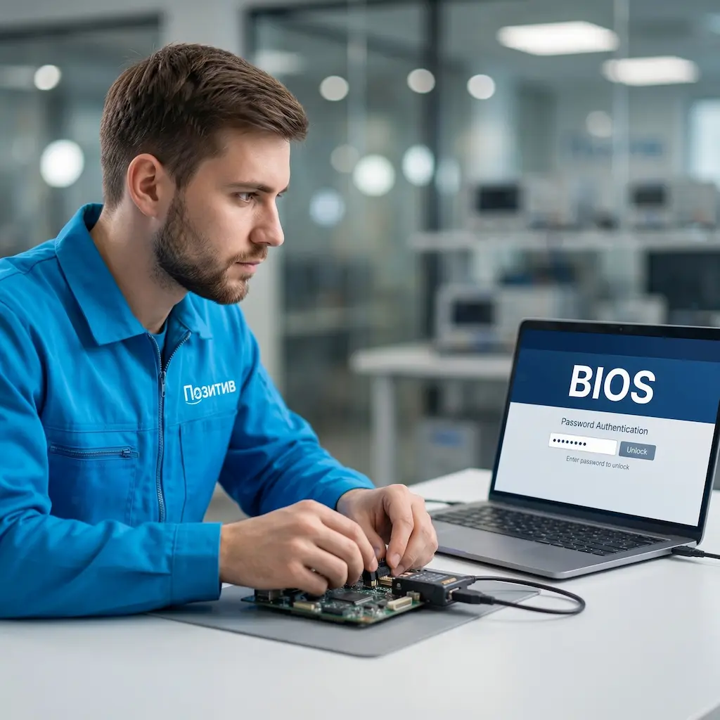 Снятие пароля BIOS ноутбука в Смоленске