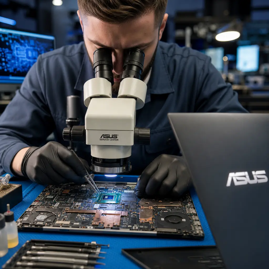 Замена видеокарты ноутбука Asus в Смоленске