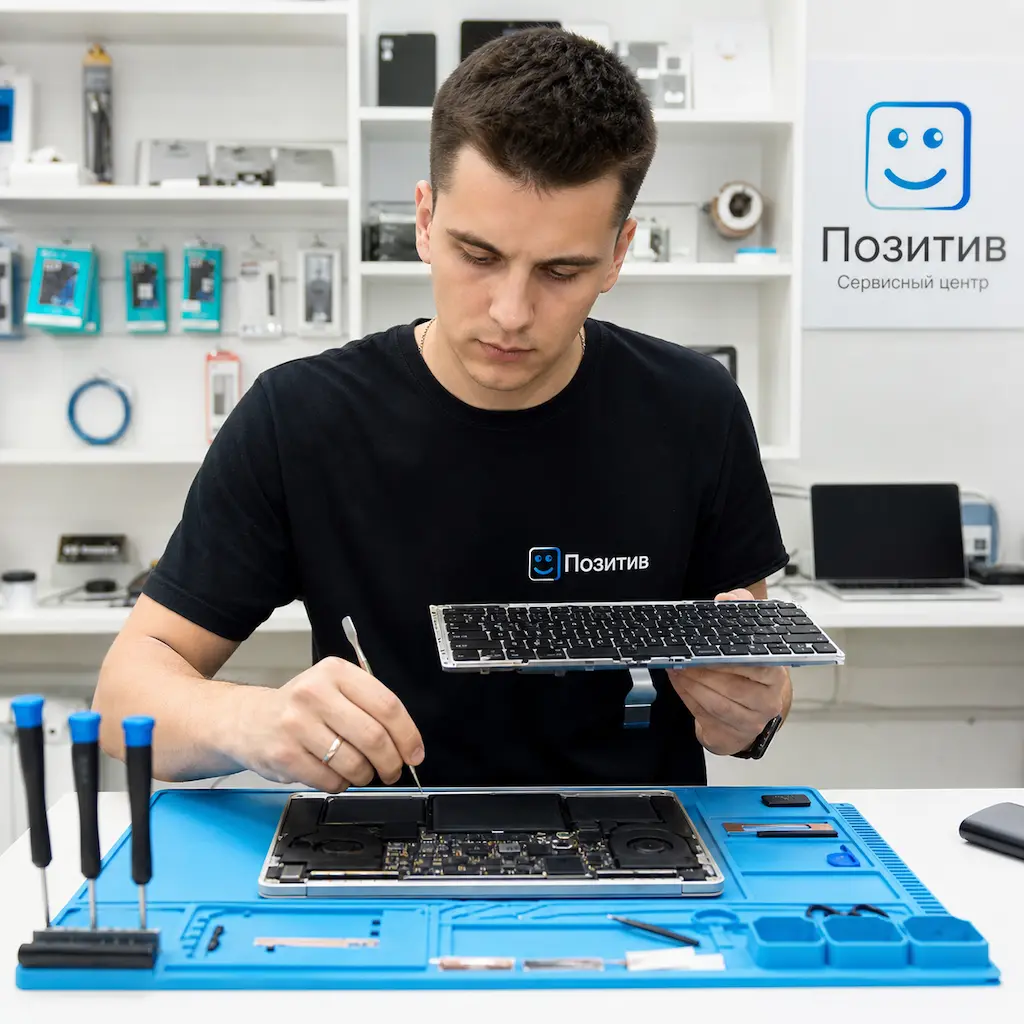 заменить клавиатуру на Apple Macbook в Смоленске