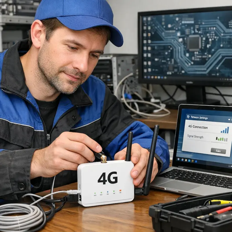 Настройка 4G модема в Смоленске