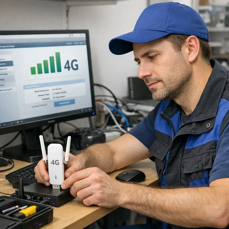 Настройка LTE модема в Смоленске