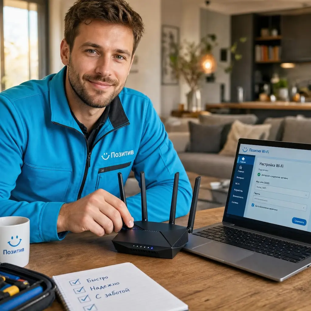 Настроить wi-fi роутер в Смоленске