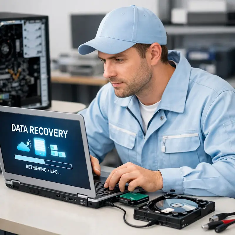 Восстановление данных и файлов в Смоленске