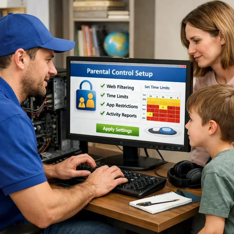 установка родительского контроля в Смоленске