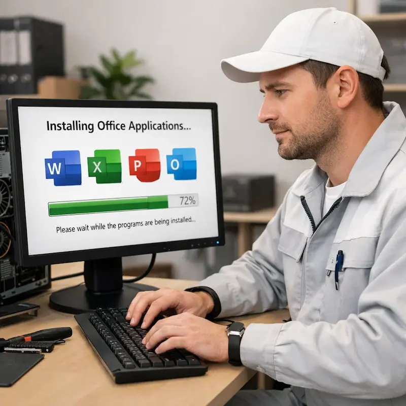 установка офисных программ на компьютер в Смоленске