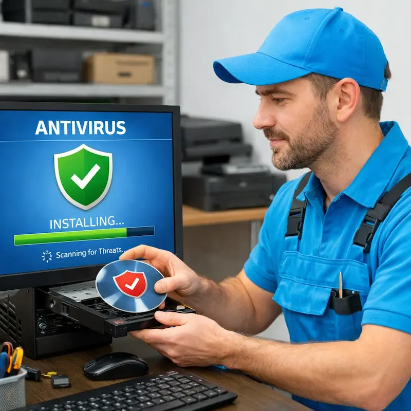 Установка антивируса в Смоленске на дому