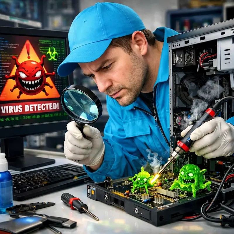 Вылечить компьютерный вирус в Смоленске