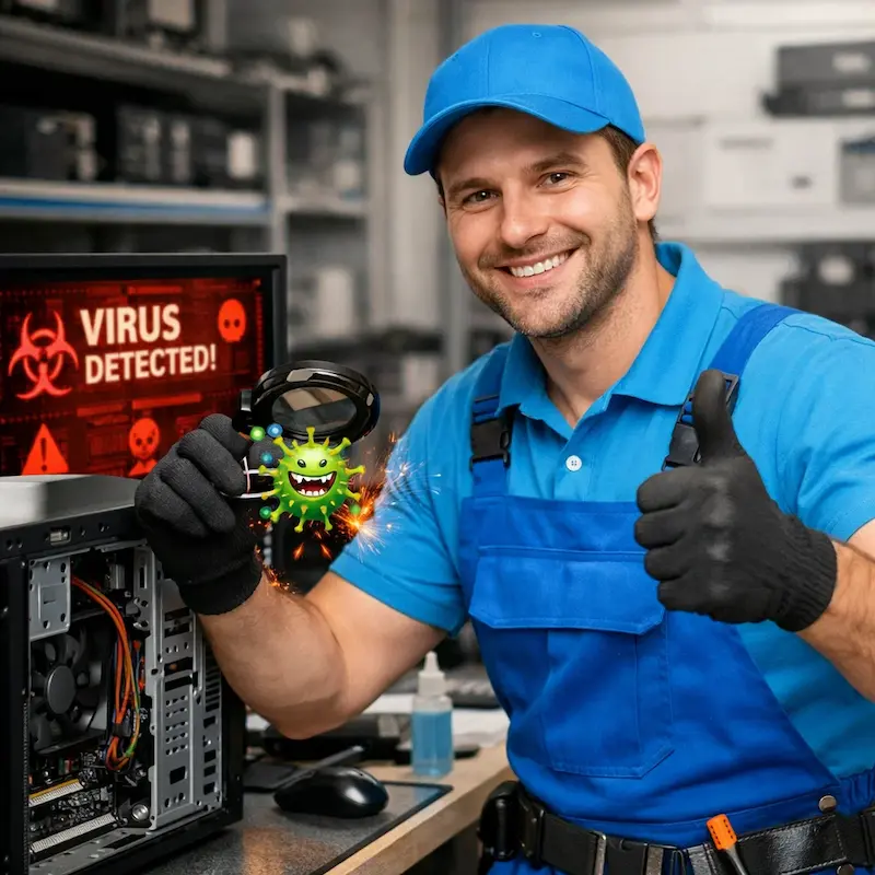 Удаление вирусов с компьютера в Смоленске